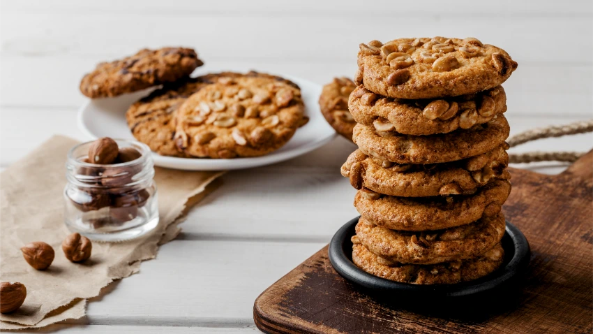 No Bake Whey Protein Cookies