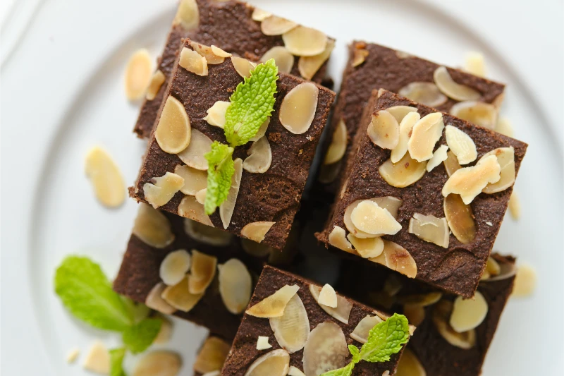 Fudge Slice With Organic Whey Protein